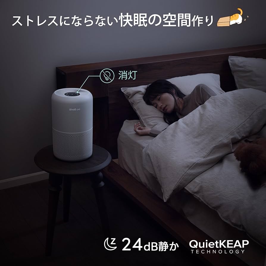 Amazon.co.jp: Levoit (レボイト) 空気清浄機 脱臭強化モデル 20